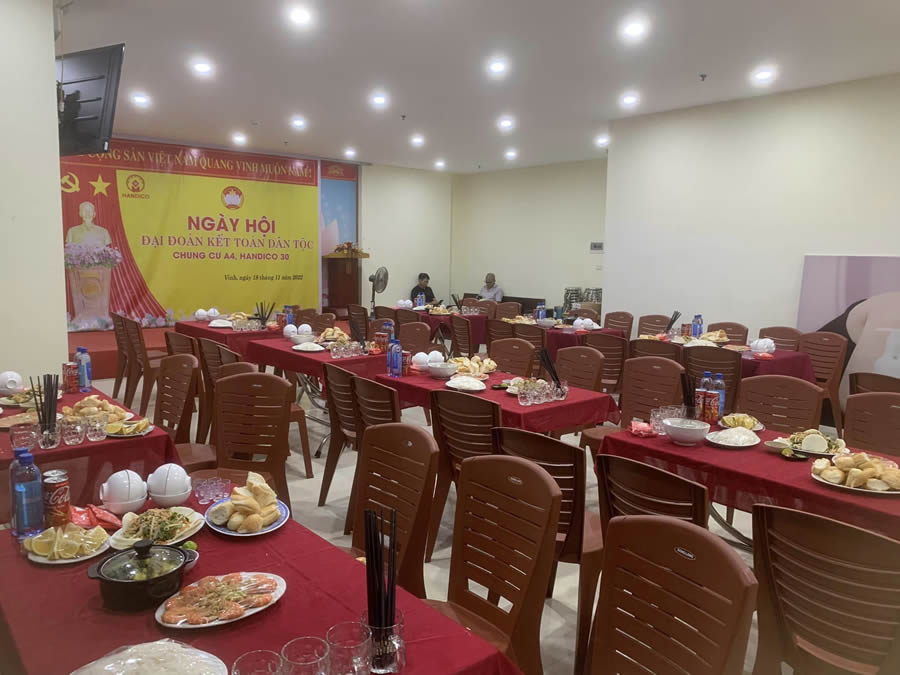 Nhà hàng tổ chức tiệc gala tất niên tại TP Vinh Nghệ An
