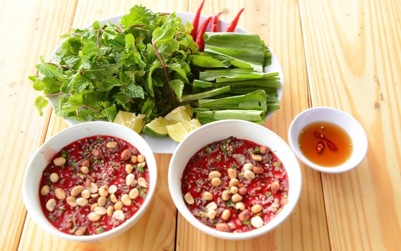 Tiết canh Dê Vinh Nghệ An