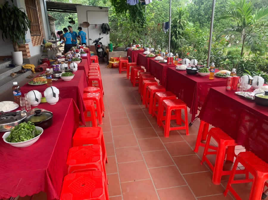Đặt phục vụ tiệc tại nhà tại TP Vinh Nghệ An